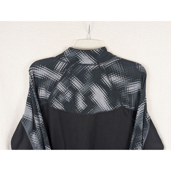 Athleta Half Zip Pullover Gym Jacket Black/Gray Women's Size 1X/XL - Picture 10 of 13
